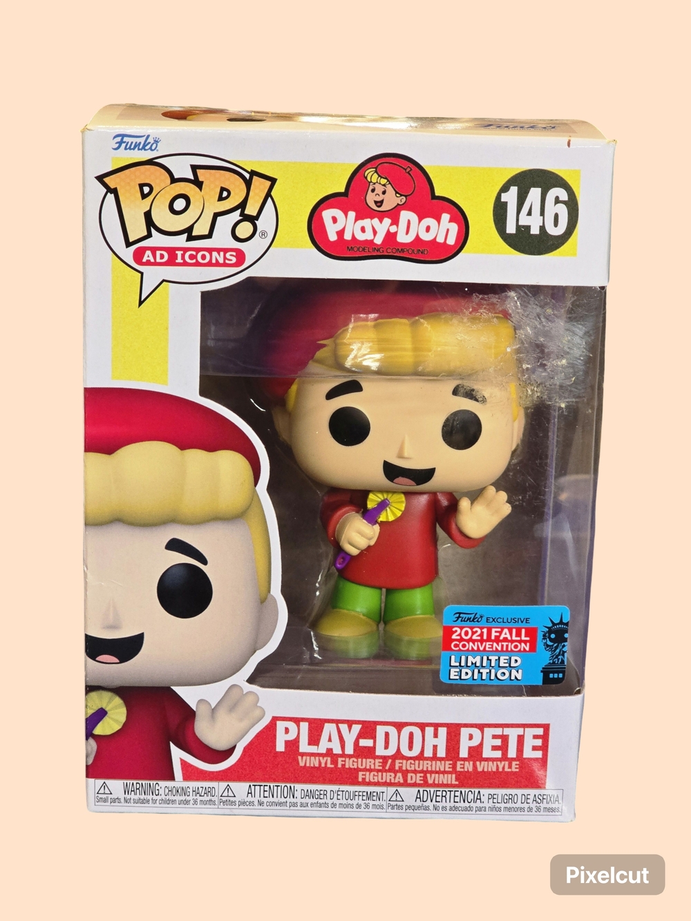 Funko POP! Play-Doh Pete (Red) #146 - 2021 Fall Convention Exclusive - **NEW**